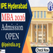 IPE Hyderabad MBA Admission 2026 Begins @ipeindia.org; Apply till January 31